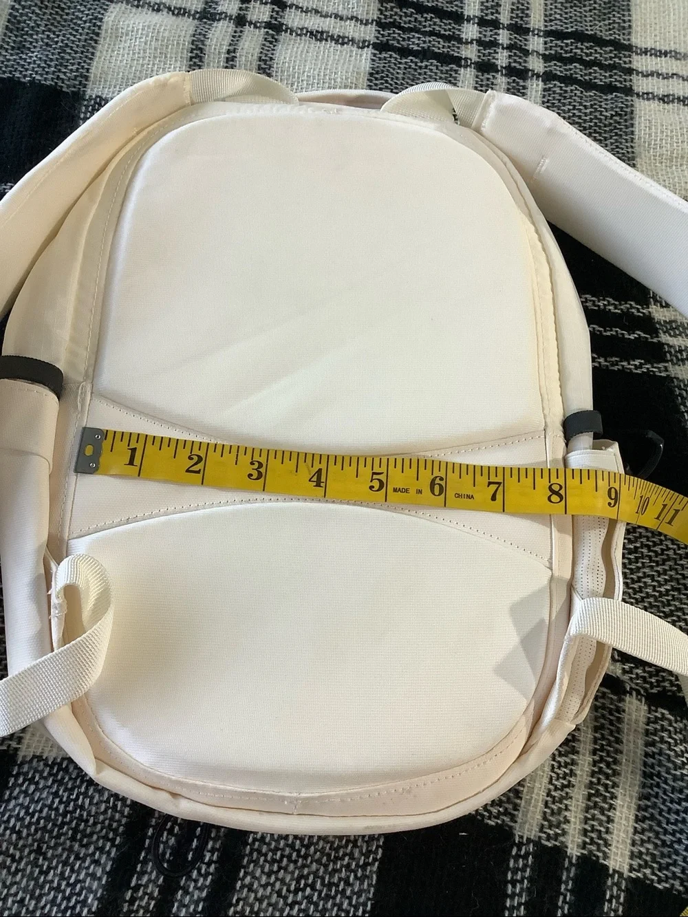 The north face Borealis mini backpack off white